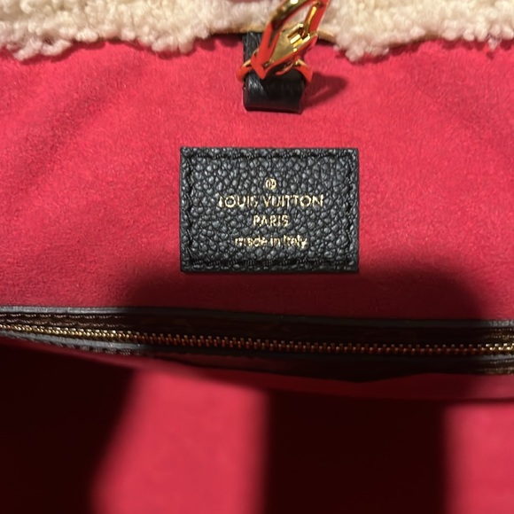 Louis Vuitton Limited Edition Black Leather Monogram Teddy Neverfull MM NM Bag - Picture 7 of 10